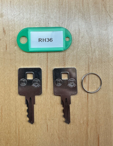 Toolbox keys cut - keys, code